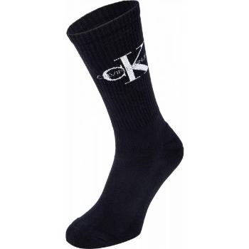 Calvin Klein MEN CREW 1P CK JEANS RIB DESMOND Pánské ponožky, černá, velikost UNI