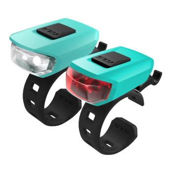 Sada osvětlení Kellys Vega USB  Turquoise