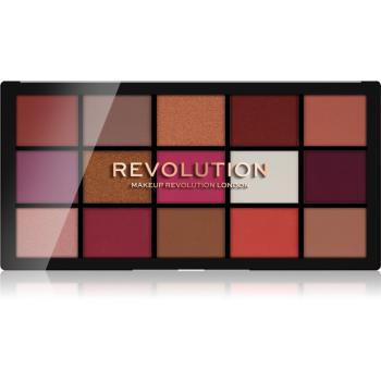 Makeup Revolution Reloaded paleta očních stínů odstín Red Alert 15 x 1.1 g