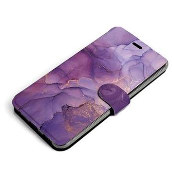 Mobiwear flip pouzdro pro Sony Xperia L3 - VP20S Fialový mramor (5904808140607)