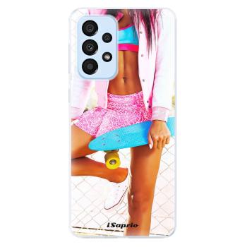 Odolné silikonové pouzdro iSaprio - Skate girl 01 - Samsung Galaxy A33 5G