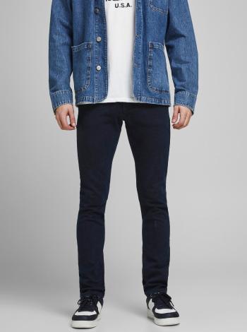 Tmavě modré slim fit džíny Jack & Jones Glenn