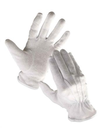 BUSTARD rukavice bavlna s PVC terčíky - 7