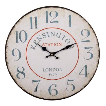 Nástěnné hodiny Kensington - Ø 34*1 cm / 1*AA 6KL0735