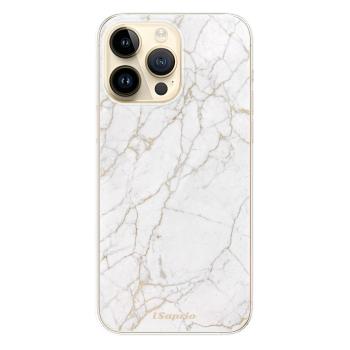 Odolné silikonové pouzdro iSaprio - GoldMarble 13 - iPhone 14 Pro Max