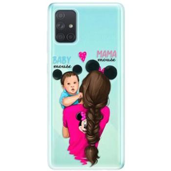iSaprio Mama Mouse Brunette and Boy pro Samsung Galaxy A71 (mmbruboy-TPU3_A71)