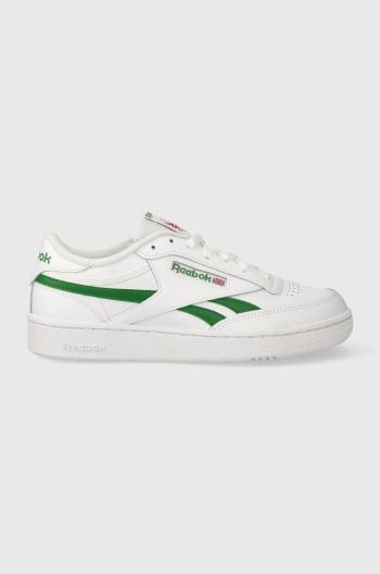 Kožené sneakers boty Reebok bílá barva