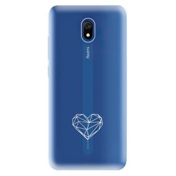 Odolné silikonové pouzdro iSaprio - čiré - Digital Love - Xiaomi Redmi 8A