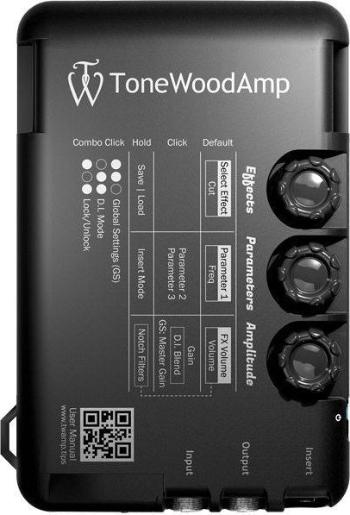 ToneWoodAmp MultiFX Acoustic Preamp Kytarový efekt