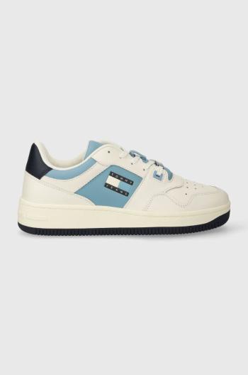 Kožené sneakers boty Tommy Jeans TJM BASKET LEATHER EM0EM01378