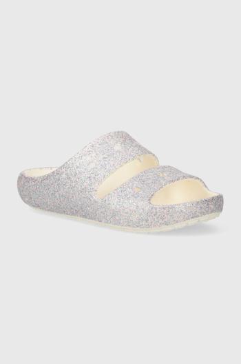 Dětské pantofle Crocs CLASSIC GLITTER SANDAL V