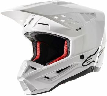 Alpinestars S-M5 Solid Helmet White Glossy S Přilba