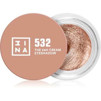 3INA The 24H Cream Eyeshadow krémové oční stíny odstín 532 3 ml