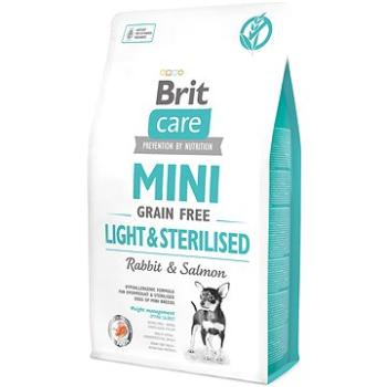 Brit Care mini grain free light & sterilised 2 kg (8595602521067)