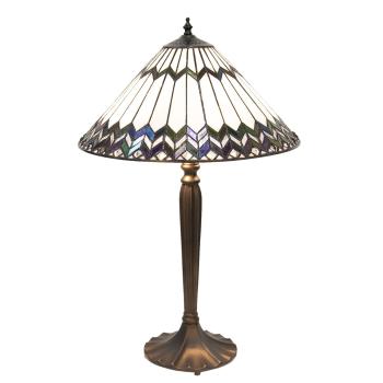 Tiffany stolní lampa Femma - Ø 40*62 cm 5LL-5985