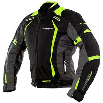 Cappa Racing AREZZO textilní černá/zelená (motonad01569)