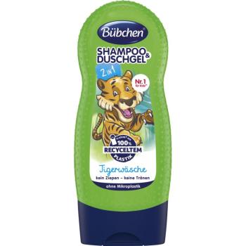 Bübchen Kids Shampoo & Shower šampon a sprchový gel 2 v 1 Tiger 230 ml