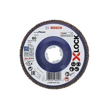 BOSCH X-LOCK Lamelové brusné kotouče Best for Metal systému  (2.608.619.211)