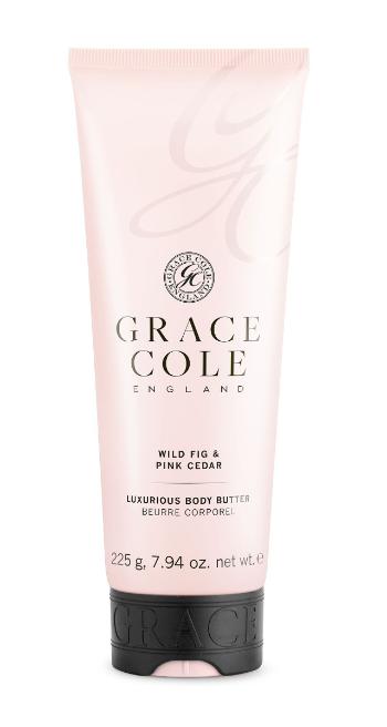 Grace Cole Wild Fig & Pink Cedar tělové máslo 225 g