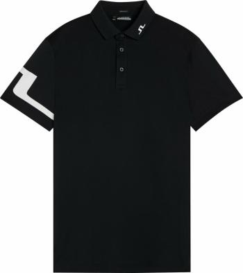 J.Lindeberg Heath Regular Fit Golf Black XL Polo košile