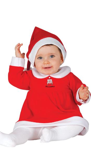 Guirca Dětský kostým Slečna Clausová Velikost nejmenší: 12 - 18 měsíců