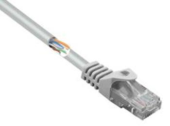 Síťový kabel RJ45 Basetech BT-1717530, CAT 5e, U/UTP, 2.00 m, šedá