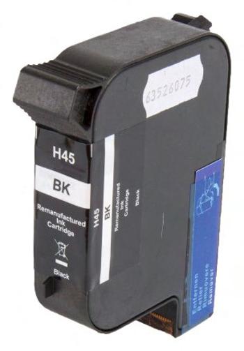 HP 51645A - kompatibilní cartridge HP 45, černá, 50ml