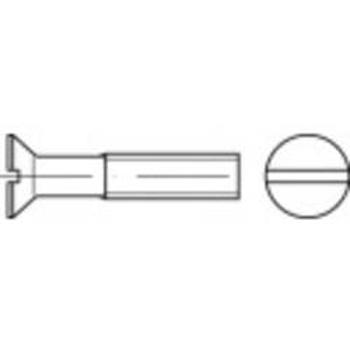 Zápustný šroub TOOLCRAFT 134219, N/A, M10, 18 mm, ocel, 100 ks