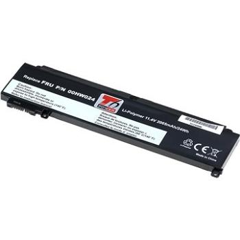 T6 Power pro Lenovo ThinkPad T470s, Li-Poly, 11,4 V, 2065 mAh (24 Wh), černá (NBIB0156_v82354)