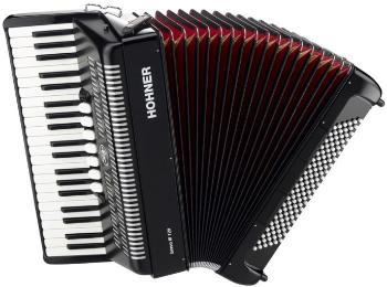 Hohner Bravo III 120 Klávesový akordeon Black