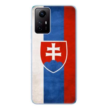 Odolné silikonové pouzdro iSaprio - Slovakia Flag - Xiaomi Redmi Note 12S