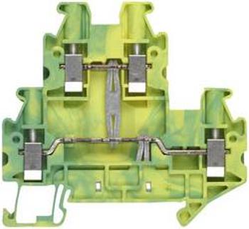 Dvojitá svorka šroubovací Siemens 8WH10200CG07, zelenožlutá, 50 ks