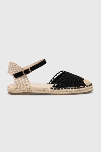 Espadrilky Answear Lab černá barva