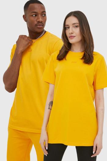 Bavlněné tričko Arkk Copenhagen oranžová barva, hladký