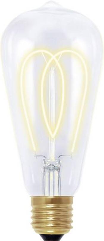 LED žárovka Segula 50531 230 V, E27, 4 W = 15 W, zlatá, B (A++ - E), tvar pístu, stmívatelná, vlákno, 1 ks