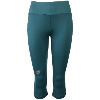 Lotto RUNNING LEGGINGS Dámské 3/4 legíny, tmavě zelená, velikost