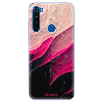 Odolné silikonové pouzdro iSaprio - Black and Pink - Xiaomi Redmi Note 8T