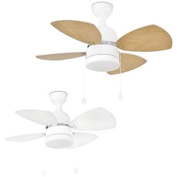 FARO 33704 - Stropní ventilátor MEDITERRÁNEO 1xE14/8W/230V (110437)