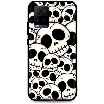 TopQ Kryt LUXURY Vivo Y21s pevný Skulls 69234 (Sun-69234)