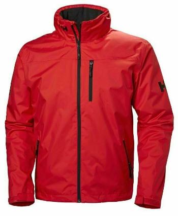 Helly Hansen Crew Hooded Midlayer Bunda Red 2XL