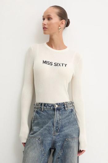 Vlněný svetr Miss Sixty dámský, béžová barva, lehký, 6L3RJ7291000