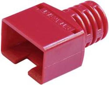 RJ45 konektor BEL Stewart Connectors 361010-SRX-260-A257 - zástrčka, rovná RJ45, počet pólů: 8P8C, červená, 1 ks