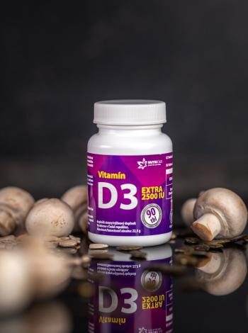 Doplněk stravy Vitamín D3 Extra Nutricius (90 tablet)