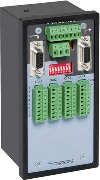 Motrona Snímač rozdělovač / splitter pro přírůstkové signály 7186.5281 Vstupy měření 1 Výstupy 4 Montážní hloubka 60,5 mm