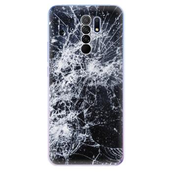 Odolné silikonové pouzdro iSaprio - Cracked - Xiaomi Redmi 9