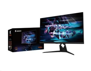 GIGABYTE LCD - 31.5" Gaming monitor AORUS FI32U UHD, 3840 x 2160, 144Hz, 1000:1, 350cd/m2, 1ms, 2xHDMI 2.1, 1xDP, SS IPS