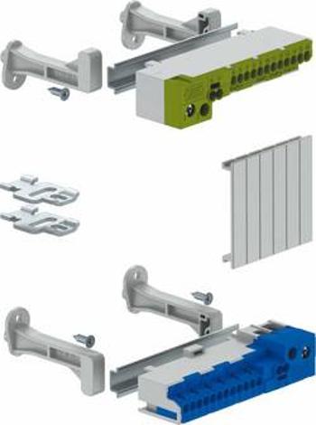 Svorková lišta OBO Bettermann 2008914, Klemmleistenset se zásuvkovými svorkami