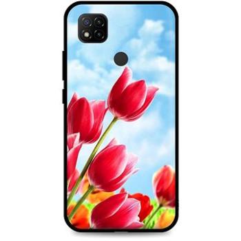 TopQ Xiaomi Redmi 9C silikon Tulips 52977 (Sun-52977)