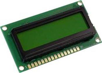 LCD displej Display Elektronik DEM16226SYH-LY, 16 x 2 Pixel, (š x v x h) 65.5 x 36.7 x 9.6 mm, žlutozelená