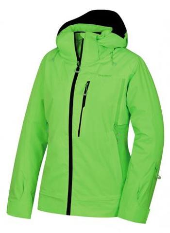 Husky Dámská lyžařská bunda Montry L neonově zelená M